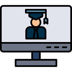 Online Learning Icon