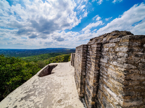Top of El Castillo, Xunantunich Archaeological Site, Cayo District, Belize