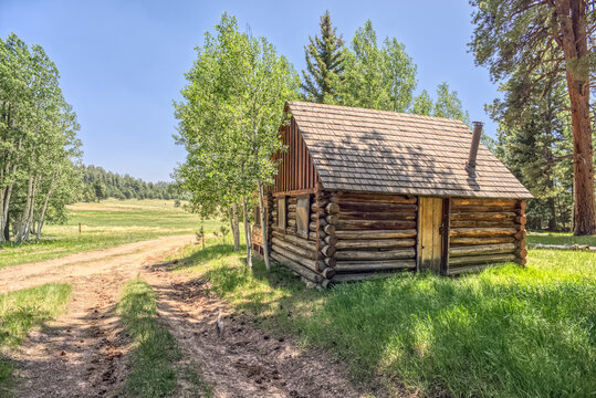 An abandoned homestead in the Kaibab National Forest, Arizona, USA