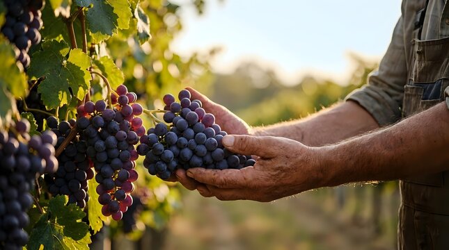 Grape Production Ripe