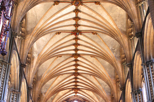 Ely Cathedral interior, Ely, Cambridgeshire, England, UK