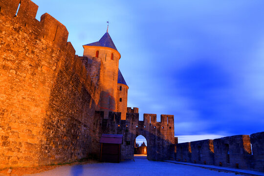 Medieval Walled City, Carcassonne, France