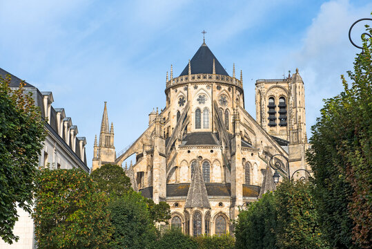Saint Stephen Cathedral, Bourges, Cher department, Province of Berry, Centre-Val de Loire region, France