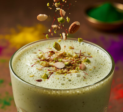 Refreshing Lassi Drink for Holi Rangpanchami Celebration