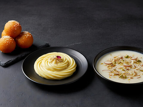 Rabdi laddu and kheer for Holi Rangpanchami celebration