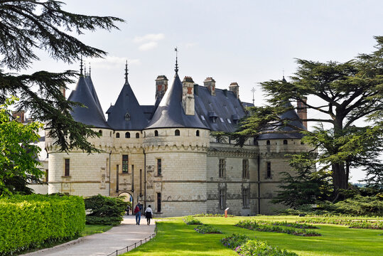Castle, Domain of Chaumont-sur-Loire, Loir-et-Cher department, Centre-Val de Loire region, France, Europe