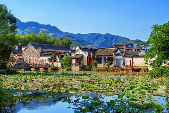 Chengkan Ancient Village, Huangshan City, Anhui, China