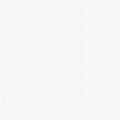 Square sheet with fine grid markings for drawing. Simple black and white vector isolated on white background