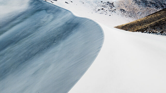 White pumice dunes, El Penon, Puna, Catamarca, Argentina