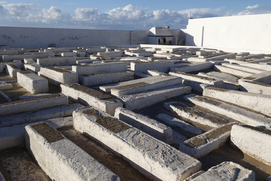 Jewish graveyard in Essaouira, Morocco