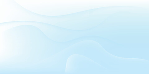 Simple blue wave line background design. Vector illustration.eps10