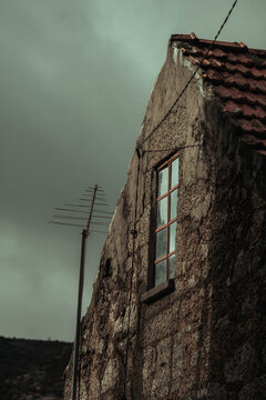 Cassa abandonada na aldeia 