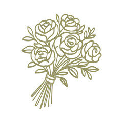 Floral Bouquet Illustration