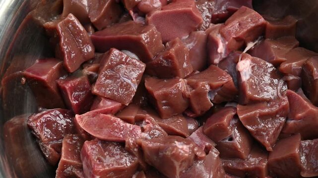 Mete Chorchori is a traditional Bengali dry side dish made with mutton (goat) liver and potato chunks, slow-cooked with spices in a thick, dry gravy. It is a popular, rustic, and aromatic.