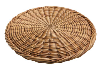 Fototapeta premium A wicker basket sitting on a clean white background