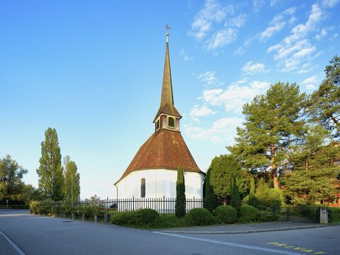 Guardian angel Angel Chapel, Zug, Canton Zug, Switzerland