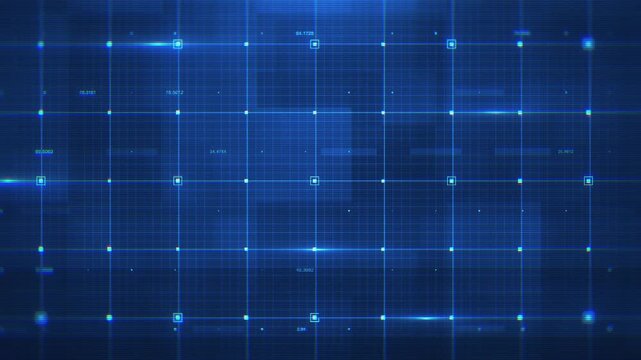 Digital Grid Technology Glitch Background Animation
Animation of an abstract technology background with digital data patterns on a graphic grid