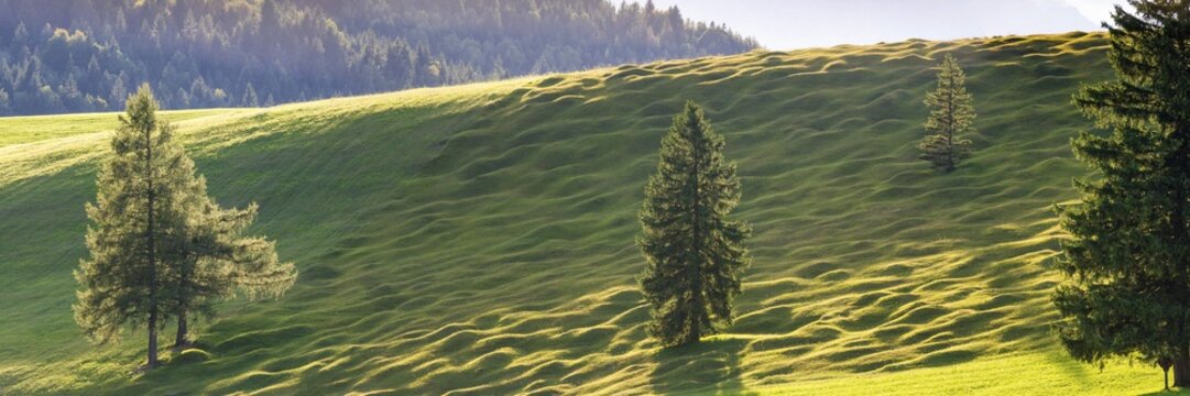 Buckelwiesen between Mittenwald and Kr&uuml;n, Werdenfelser Land, Upper Bavaria, Bavaria, Germany