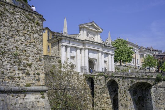 Porta San Giacomo, Bergamo, Province of Bergamo, Italy