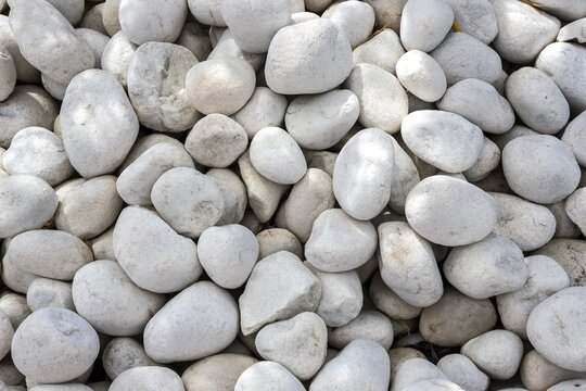 White pebbles, Provence, France