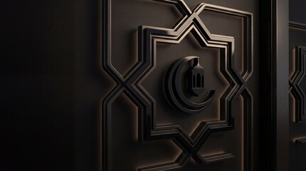 Eid Ramadan background, minimalist luxury Islamic background, no text