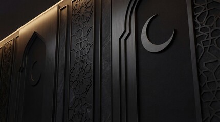 Eid Ramadan background, minimalist elegant Islamic background, Islamic theme