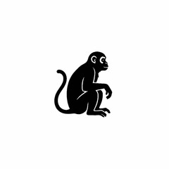Fototapeta premium vector illustration of monkey