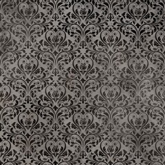 Grunge victorian classic gray texture poattern