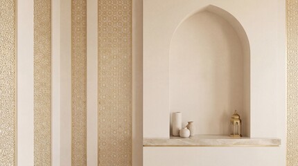 Eid Ramadan background, minimalist elegant Islamic background, Islamic theme