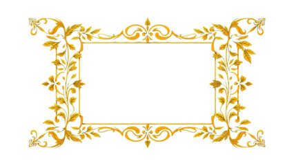 Obraz premium golden frame 