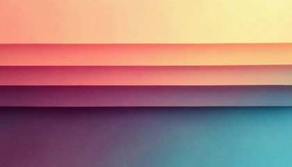 Obraz premium Abstract colorful horizontal stripes gradient background