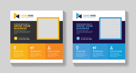 Creative Business Idea Social Media Post Template,  Print Ready , Marketing Agency Social Media Post Template, Agency Social Media Post Template, Social Media Post Template , Facebook Post, ,LinkedIn 