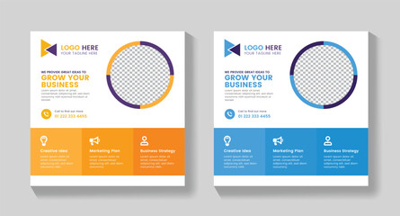 Creative Business Idea Social Media Post Template,  Print Ready , Marketing Agency Social Media Post Template, Agency Social Media Post Template, Social Media Post Template , Facebook Post, ,LinkedIn 