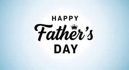 Happy father's day celebration greeting card
