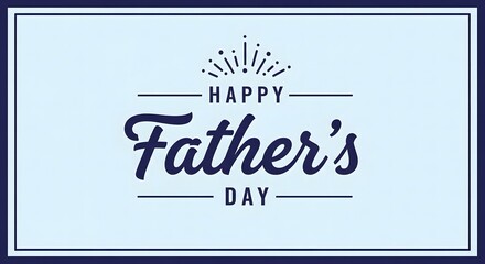 Happy father's day greeting card with royal crown design