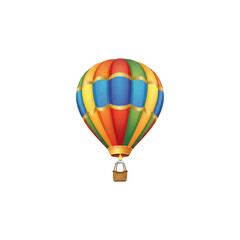 Fototapeta premium colorful hot air balloon