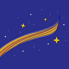 Fototapeta premium night sky with stars