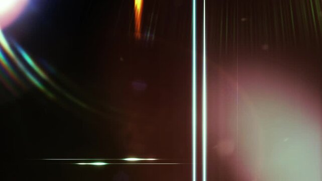 Light organic leaks effect background animation stock footage. Lens light leaks flashing around making an elegant abstract background animation. Classic Light Leak in 4k