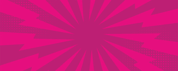 Comic dynamic pink background © putra