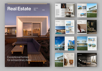 Real Estate Brochure Layout