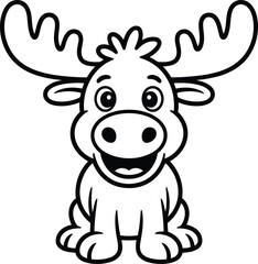 Obraz premium Charming cartoon pirate ship sailing on gentle waves with a skull and crossbones flag