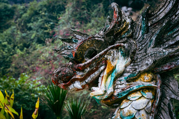 Fototapeta premium Sculpture in Ninh Binh, Vietnam