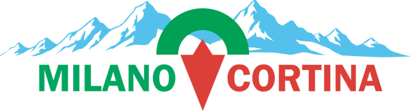 Milano to cortina travel route with scenic mountain backdrop