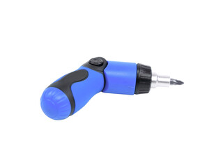 Compact Ratcheting Multi-Bit Screwdriver for Household Repairs and DIY Tasks
