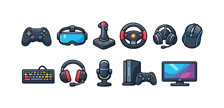 Joystick Icon Images – Browse 156,903 Stock Photos, Vectors, and
