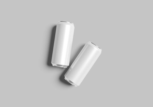 Blank Soda Can Mockup - illustration