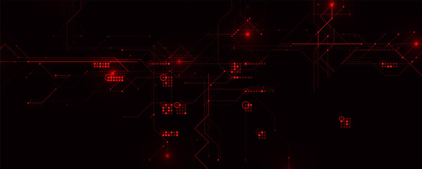 Hacker Attack Cyber Security Digital Data Breach Computer Fraud Red Code Cyberattack Screen Alert. Malware Internet Crime Cybersecurity Software Technology System Network Protection. Vector Concept © artyway