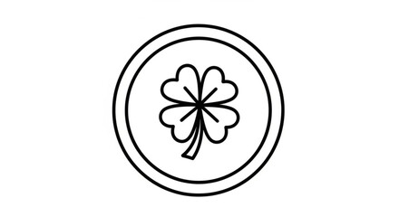 Simple line art illustration of a window with curtains tied back representing home decor and interior design concepts isolated on white background