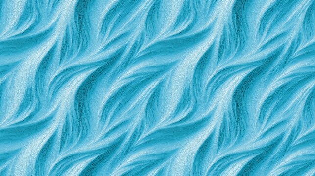 Blue wavy seamless pattern graphic design. Wavy texture background. Waves monochrome drawing.	