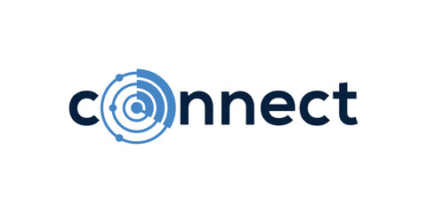 connect logo design, typography text connect logo graphic vector © Rachmad